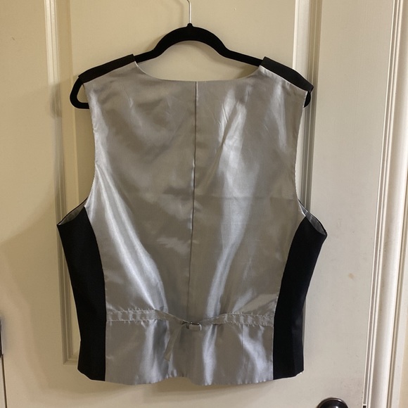 J Ferrar slim tuxedo vest - new - size L - Picture 2 of 5